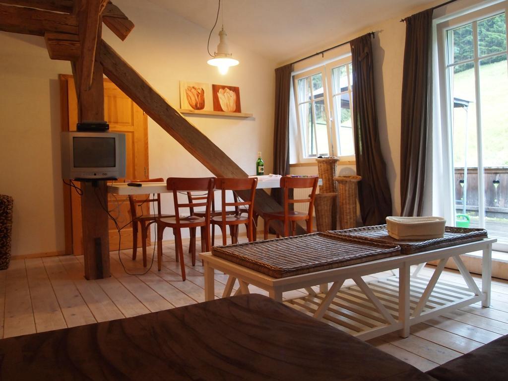 Landhof Schober Appartementen Weißbriach Kamer foto