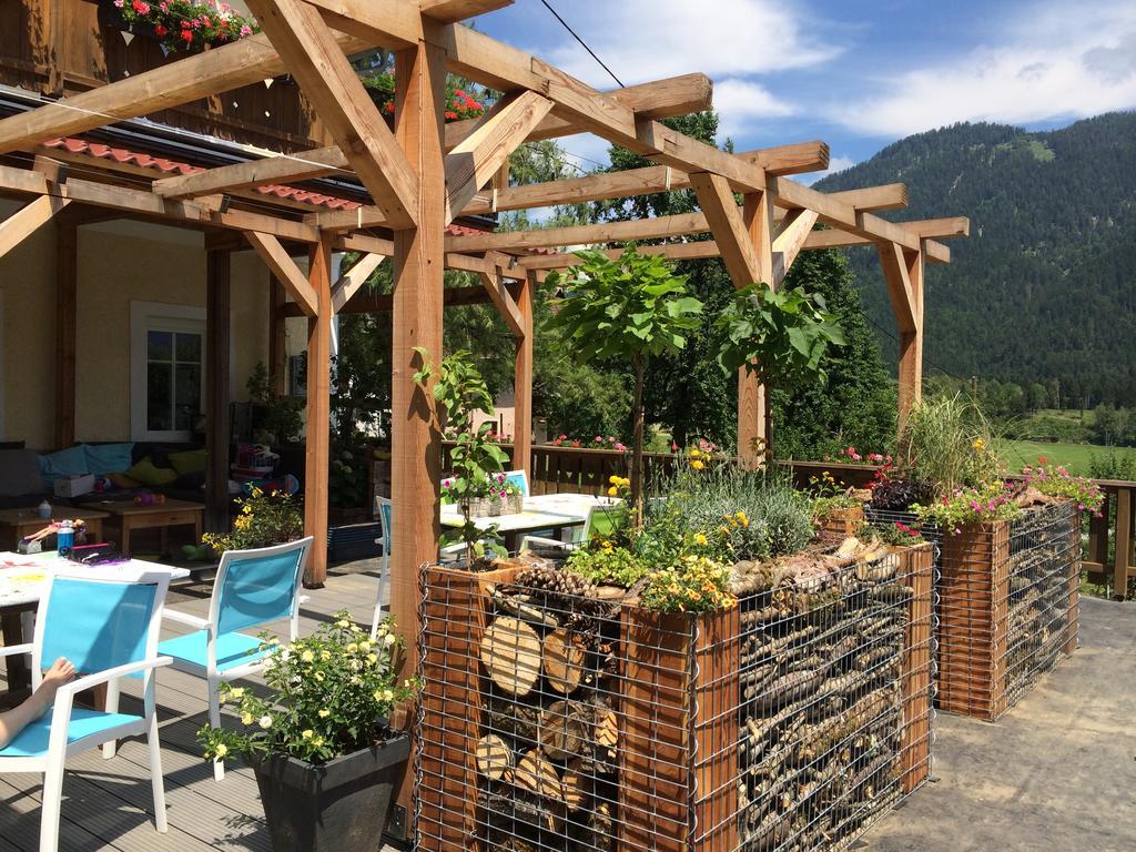 Landhof Schober Appartementen Weißbriach Buitenkant foto